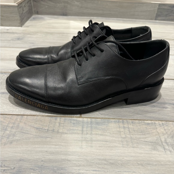 BALENCIAGA LOGO DERBY SHOE - Picture 6 of 15